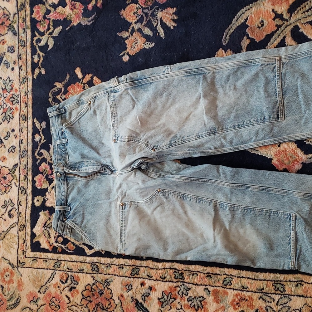 Men's "loose original fit" Carhartt blue jeans